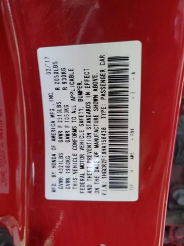 1HGCR2F19HA158438 Honda Accord Sport Special Edition