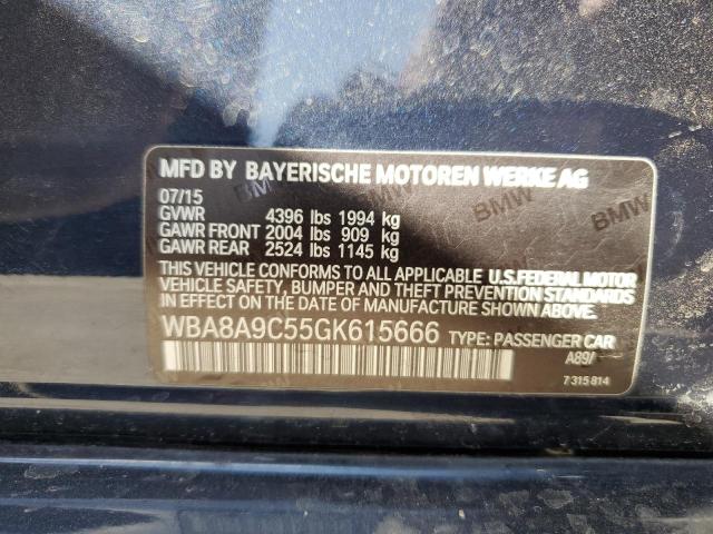 WBA8A9C55GK615666 BMW 320 I