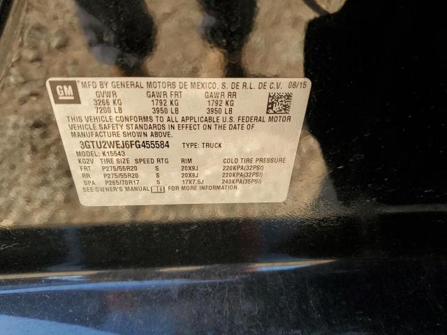 3GTU2WEJ6FG455584 GMC Sierra K1500 Denali