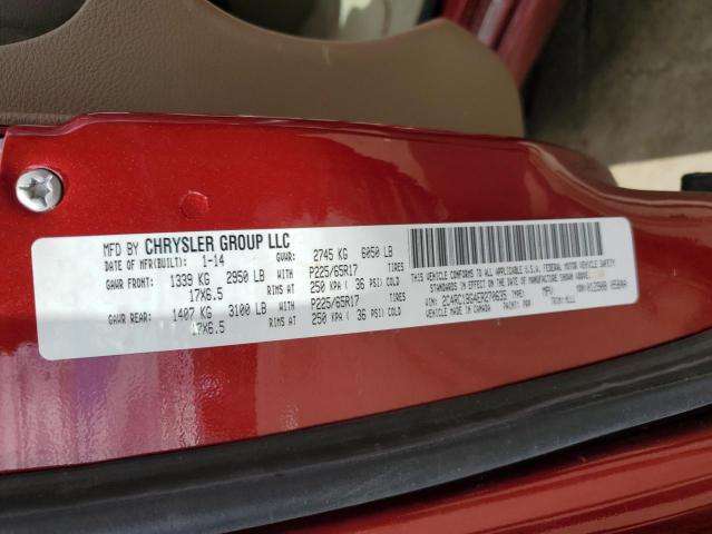 2C4RC1BG4ER270635 Chrysler Town & Country Touring