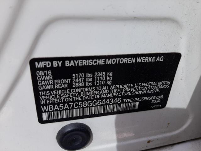 WBA5A7C58GG644346 BMW 528 XI