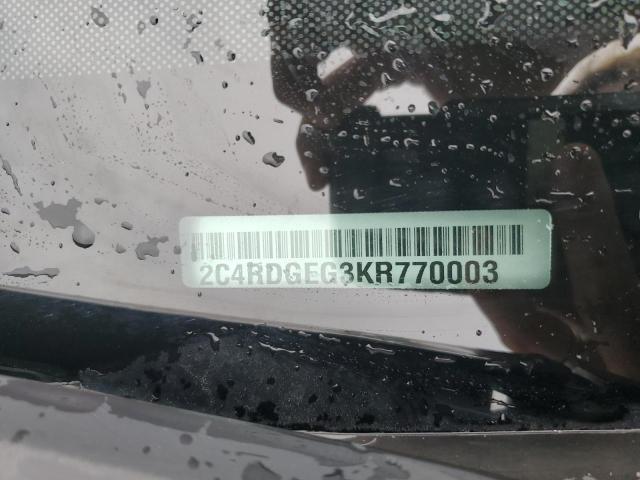 2C4RDGEG3KR770003 Dodge Grand Caravan Gt