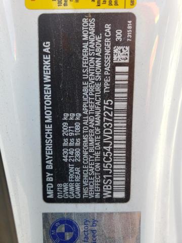 WBS1J5C54JVD37275 BMW M2