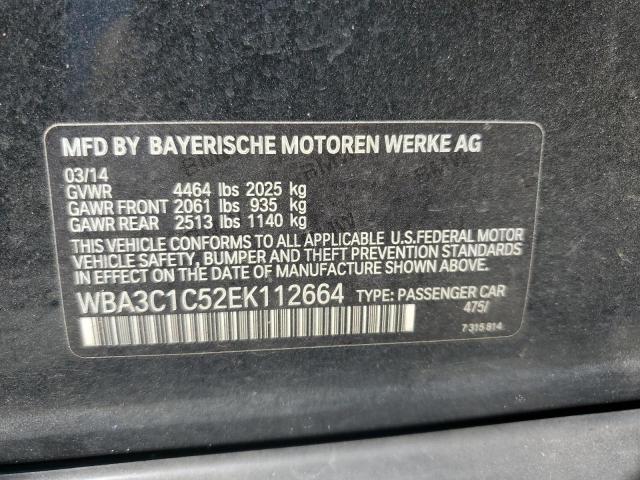 WBA3C1C52EK112664 BMW 328 I Sulev