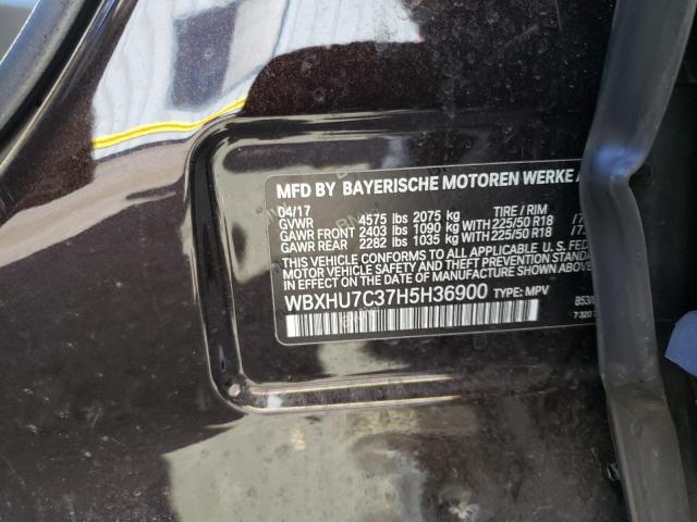 WBXHU7C37H5H36900 BMW X1 Sdrive28i
