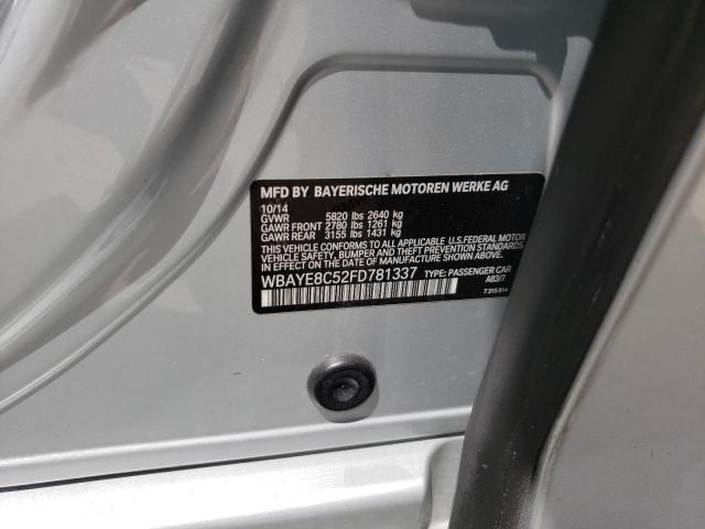 WBAYE8C52FD781337 BMW 750 LI