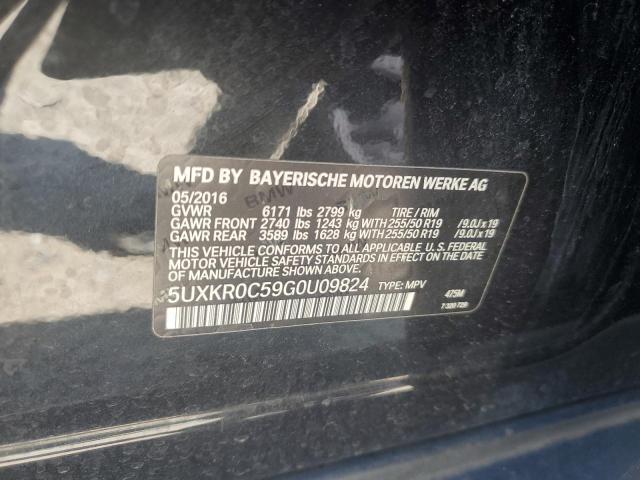 5UXKR0C59G0U09824 BMW X5 Xdrive35i