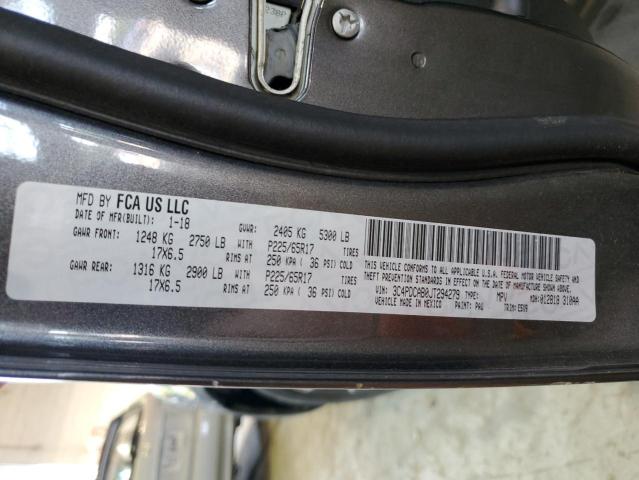 3C4PDCAB0JT294279 Dodge JOURNEY SE