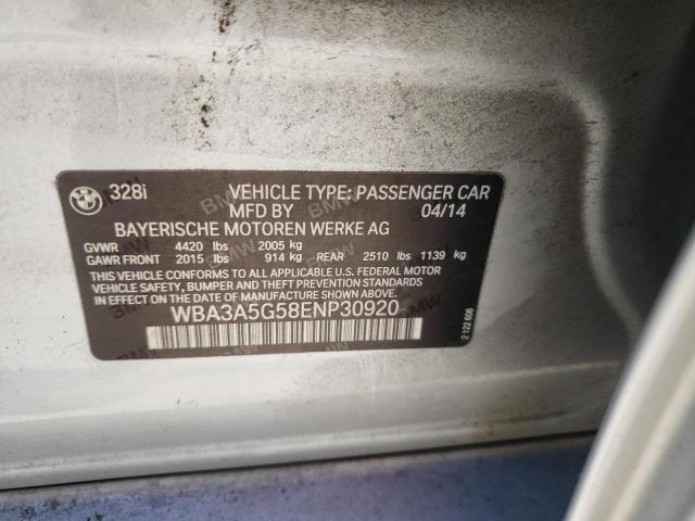 WBA3A5G58ENP30920 BMW 328 I