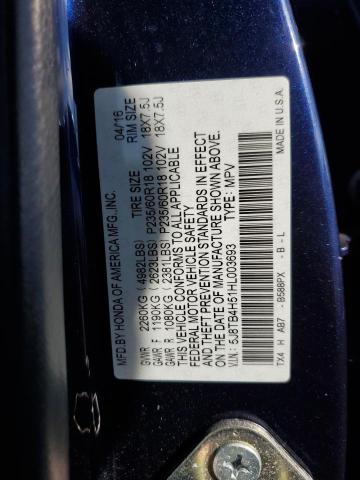 5J8TB4H51HL003693 Acura Rdx Technology