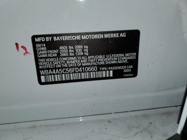 WBA4A5C56FD410660 BMW 428 I Gran Coupe