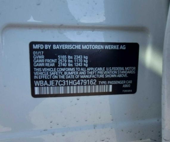 WBAJE7C31HG479162 BMW 540 XI