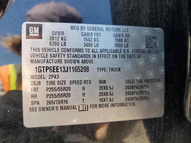 1GTP6EE13J1165208 GMC Canyon Denali