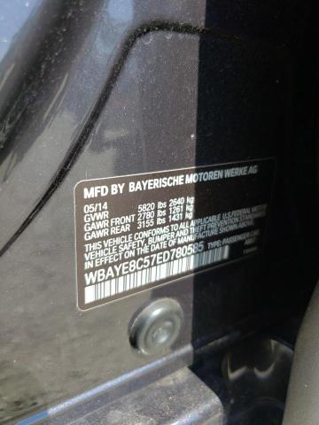 WBAYE8C57ED780585 BMW 750 LI