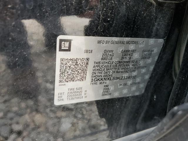 1GKKNXLS8KZ134032 GMC Acadia Denali