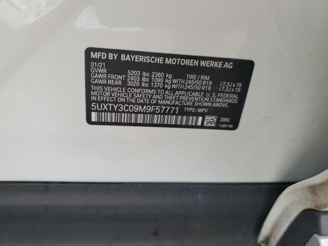 5UXTY3C09M9F57771 BMW X3 Sdrive30i