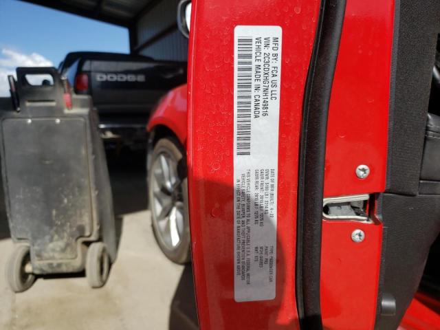 2C3CDXHG7NH149816 Dodge CHARGER GT