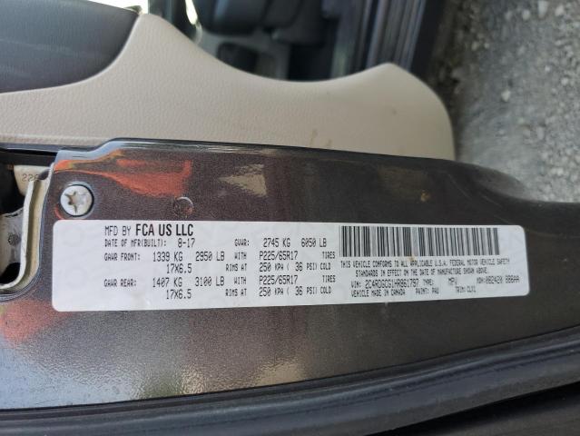 2C4RDGCG1HR861797 Dodge Grand Caravan Sxt