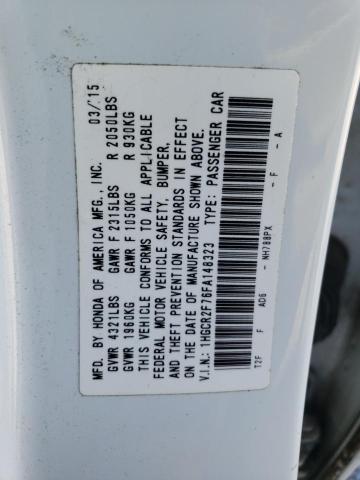 1HGCR2F76FA148323 Honda ACCORD EX