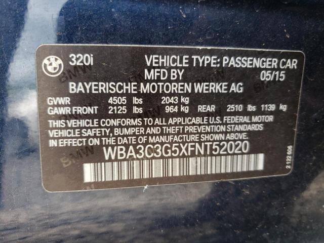 WBA3C3G5XFNT52020 BMW 320 I Xdrive