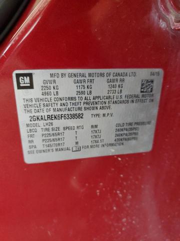 2GKALREK6F6338582 GMC Terrain Sle