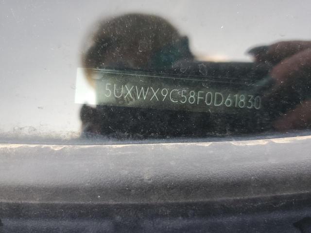 5UXWX9C58F0D61830 BMW X3 Xdrive28i