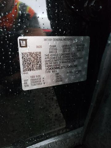 1GKKNMLS7LZ206760 GMC ACADIA SLT