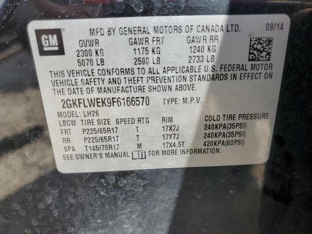 2GKFLWEK9F6166570 GMC Terrain Sle