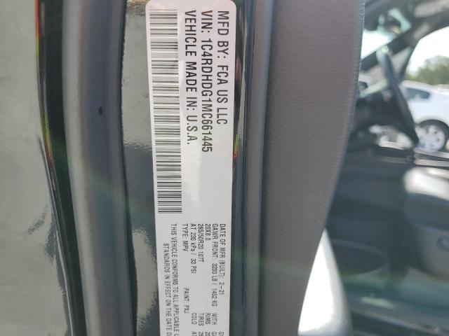 1C4RDHDG1MC661445 Dodge DURANGO GT