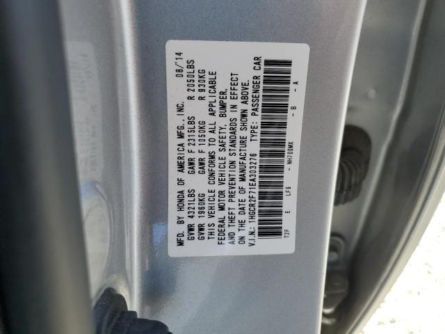 1HGCR2F71EA303276 Honda ACCORD EX