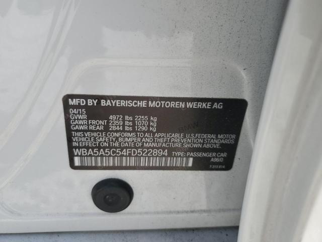WBA5A5C54FD522894 BMW 528 I