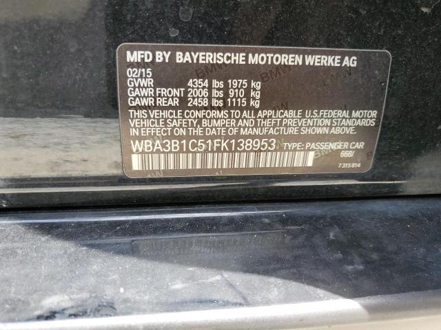 WBA3B1C51FK138953 BMW 320 I