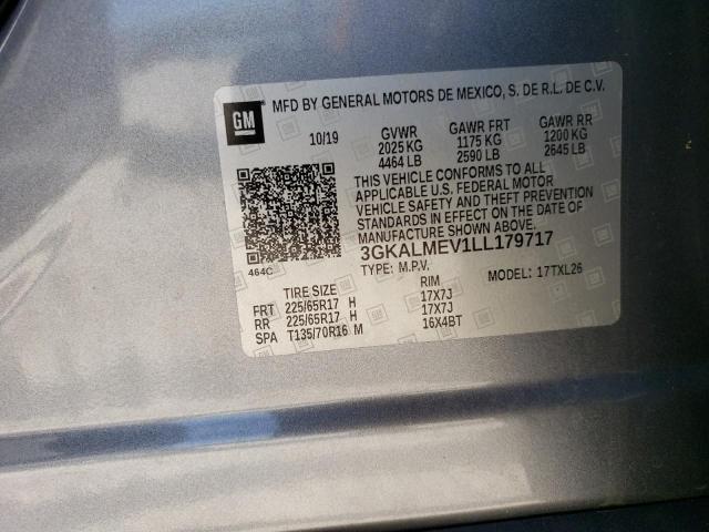 3GKALMEV1LL179717 GMC Terrain Sle