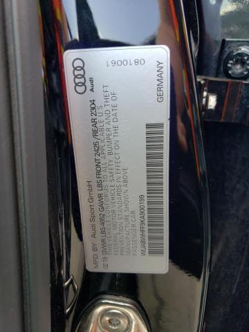 WUABWHFF9KA900199 Audi RS3