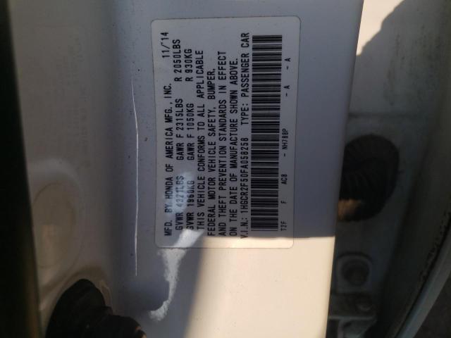 1HGCR2F50FA058258 Honda Accord Sport
