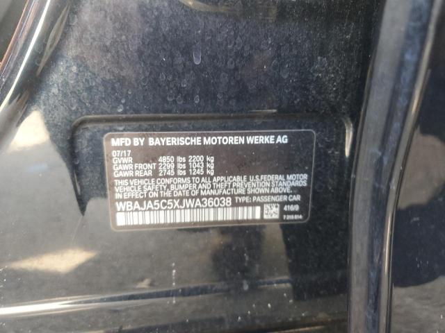 WBAJA5C5XJWA36038 BMW 530 I