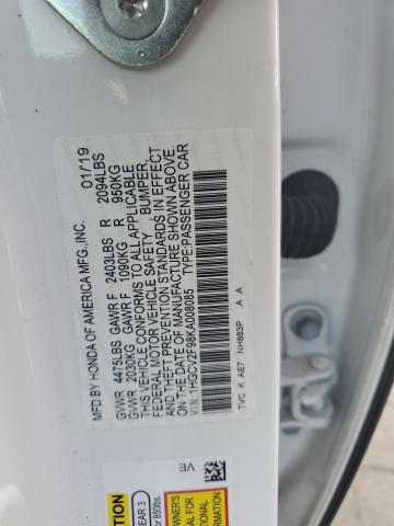 1HGCV2F98KA008085 Honda Accord Touring