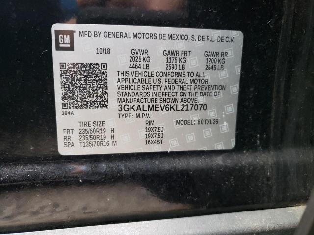 3GKALMEV6KL217070 GMC Terrain Sle
