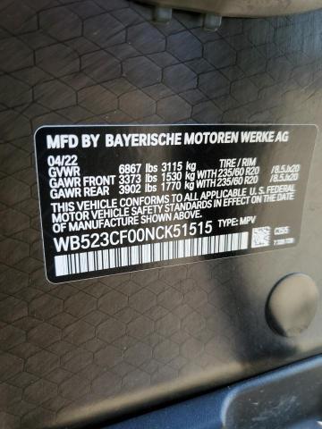 WB523CF00NCK51515 BMW Ix Xdrive50