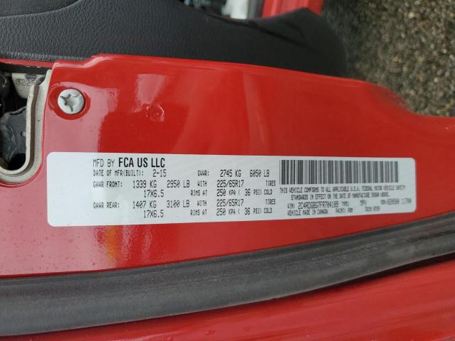 2C4RDGBG7FR704189 Dodge Grand Caravan Se