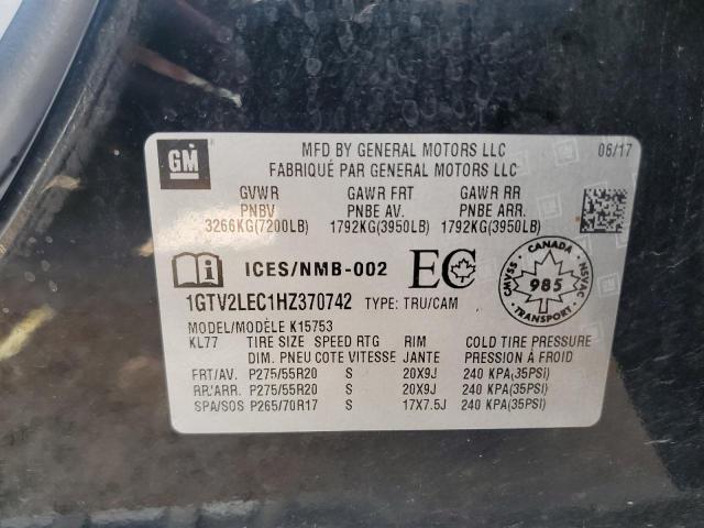 1GTV2LEC1HZ370742 GMC Sierra K1500
