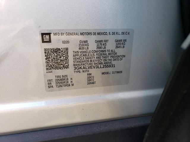 3GKALVEV3LL255931 GMC Terrain Slt