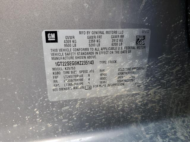 1GT22SEG6HZ235143 GMC Sierra K2500 Sle