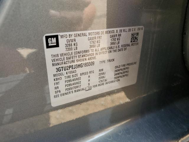 3GTU2PEJ3HG183309 GMC Sierra K1500 Denali
