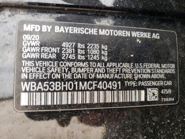 WBA53BH01MCF40491 BMW 530 I
