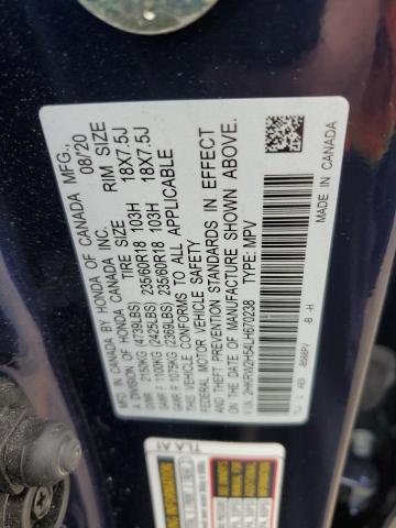 2HKRW2H54LH670238 Honda CR-V EX