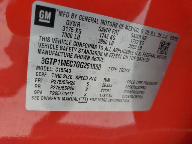 3GTP1MEC7GG251500 GMC Sierra C1500 Sle