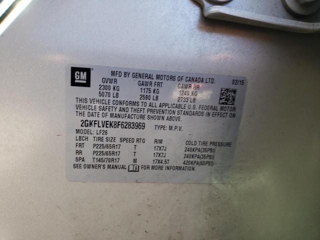 2GKFLVEK8F6283969 GMC Terrain Sle