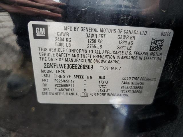 2GKFLWE36E6260509 GMC Terrain Sle