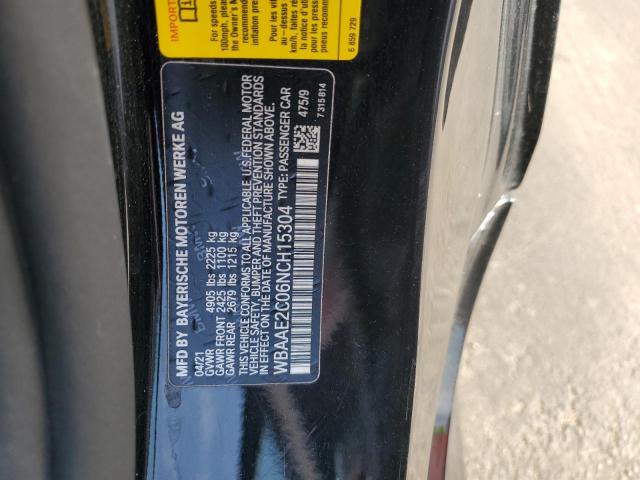 WBAAE2C06NCH15304 BMW 840i